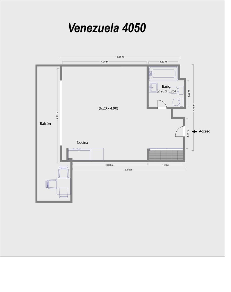 Studio apartment for sale or rent in Campus Norte, Vte. López.