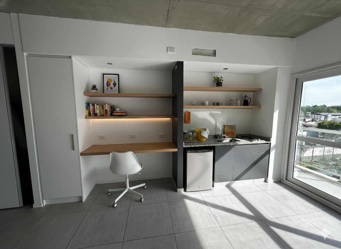 Studio apartment for sale or rent in Campus Norte, Vte. López.