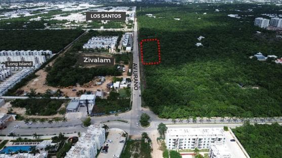 LAND FOR SALE IN CANCUN WITH MIXED-USE ZONING, 1 HA.