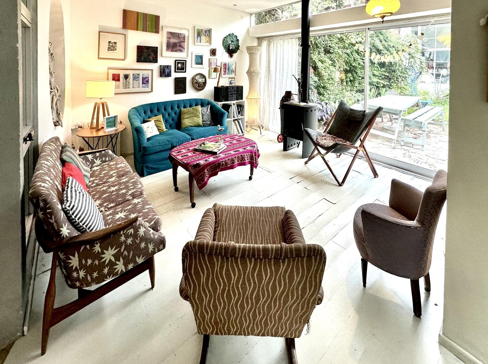 PH de 100 años reciclado sin expensas - 7 ambientes, jardín y atelier - Entrada privada