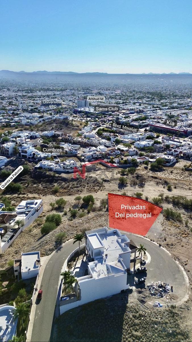 LAND FOR SALE IN THE PRIVADAS DEL PEDREGAL RESIDENTIAL COMPLEX
