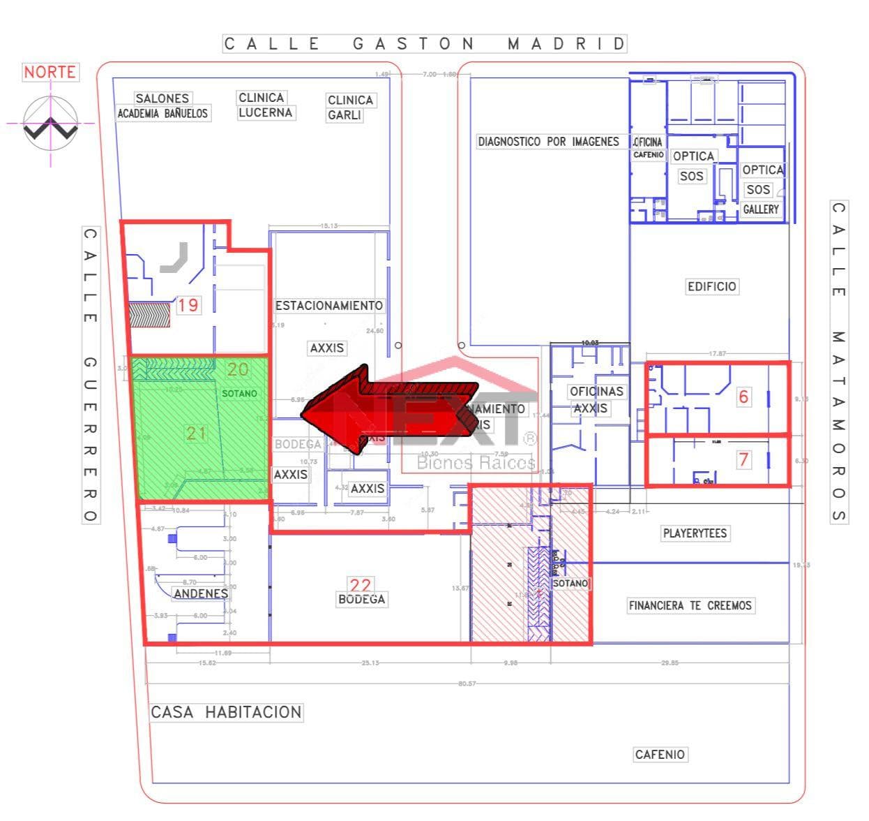 WAREHOUSE FOR RENT IN THE CENTRO NEIGHBORHOOD