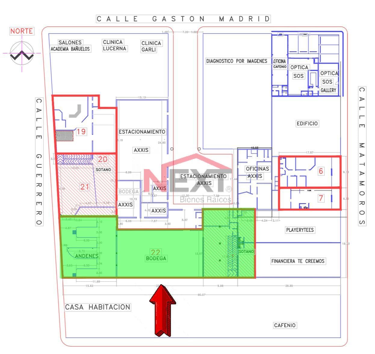 WAREHOUSE FOR RENT IN THE CENTRO NEIGHBORHOOD