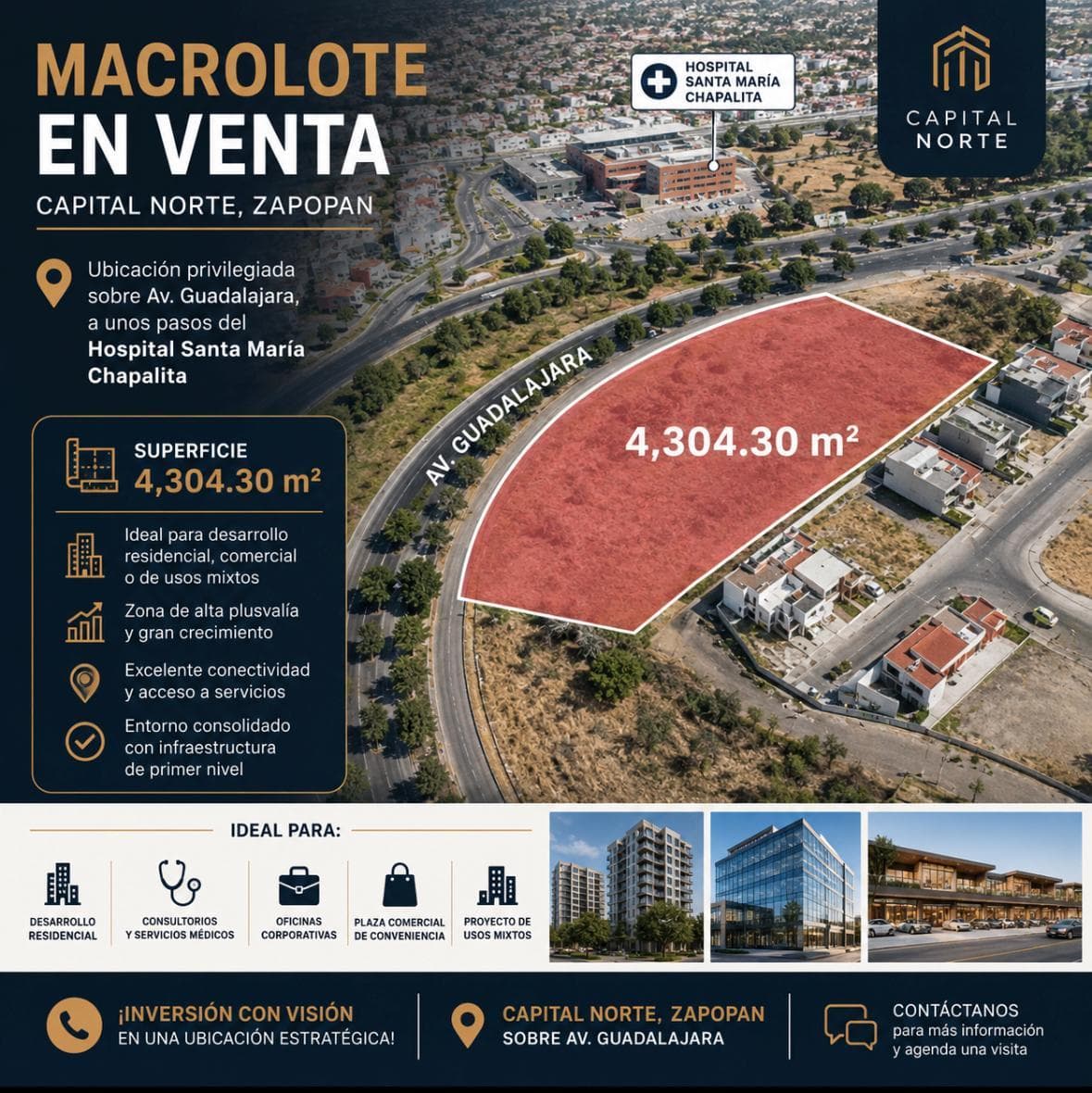 Lot in the Capital Norte Subdivision