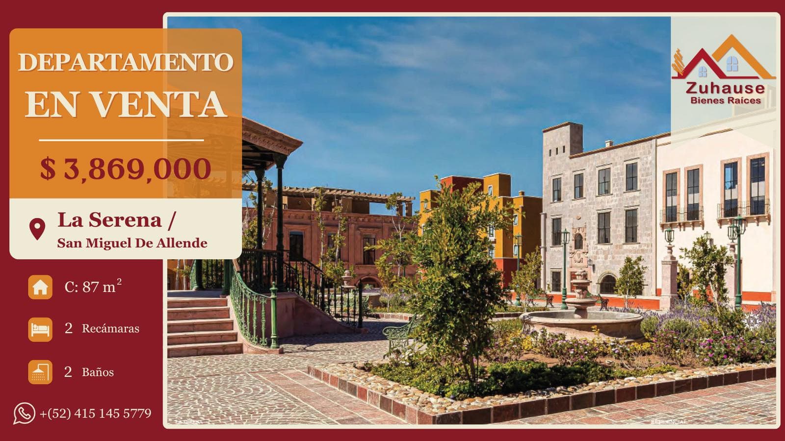 Apartment in Serena, San Miguel de Allende