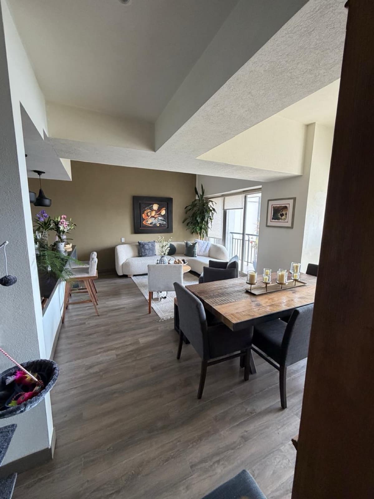Apartment for sale in Santa Fe, Be Grand Lomas: balcony, 3 bedrooms, living room, TV room, luxury amenities, security