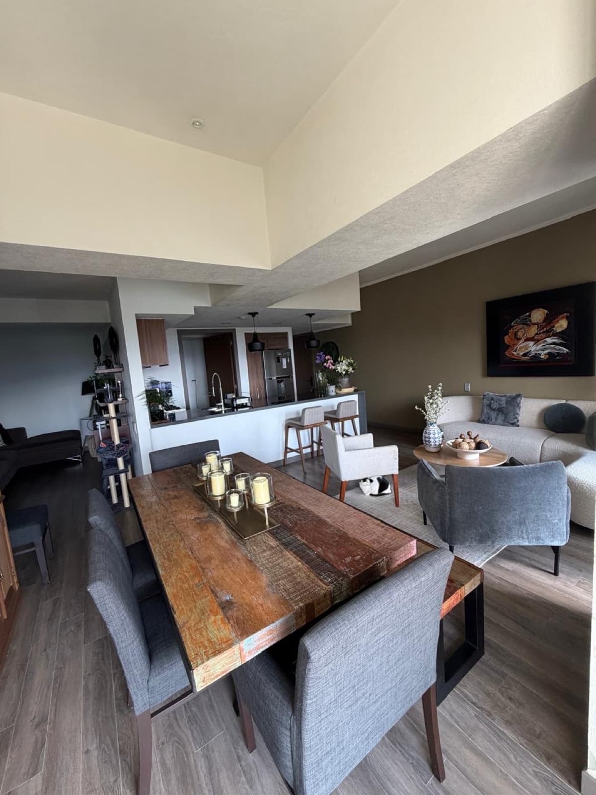 Apartment for sale in Santa Fe, Be Grand Lomas: balcony, 3 bedrooms, living room, TV room, luxury amenities, security