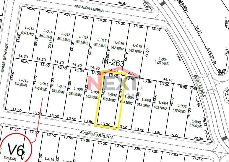 LAND FOR SALE IN BEROA RESIDENCIAL