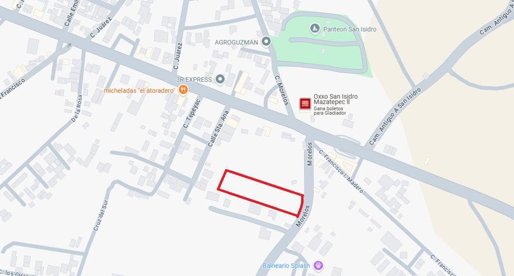 6,200 m² lot for sale in San Isidro Mazatepec Tala, Jalisco