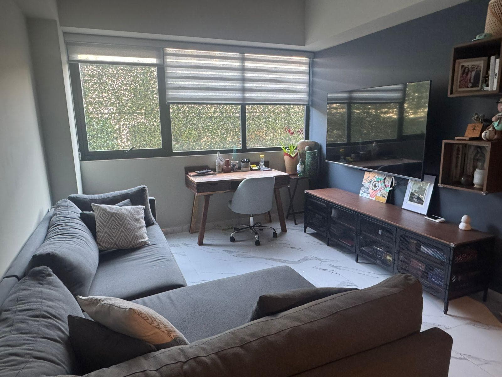 Apartment for Rent in Arazia Coyoacán with a Panoramic Terrace and 24-Hour Security