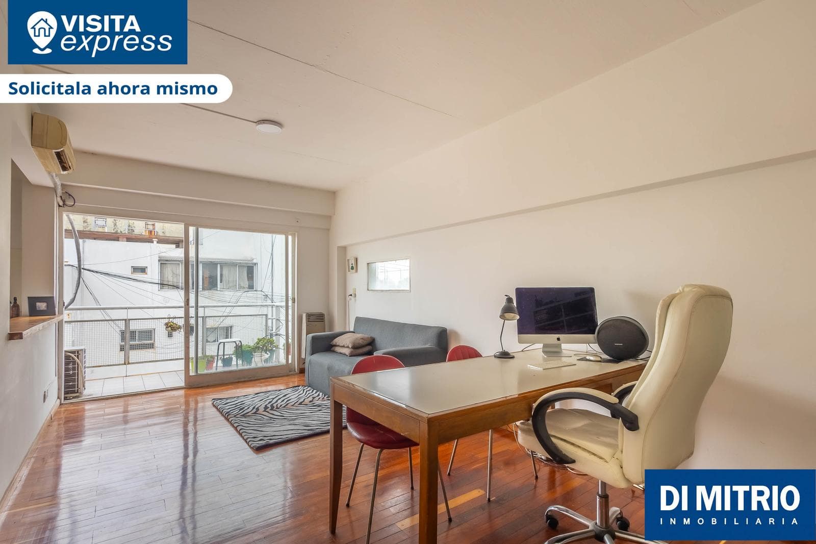 2 Rooms - Balcony - Garage - San Cristobal