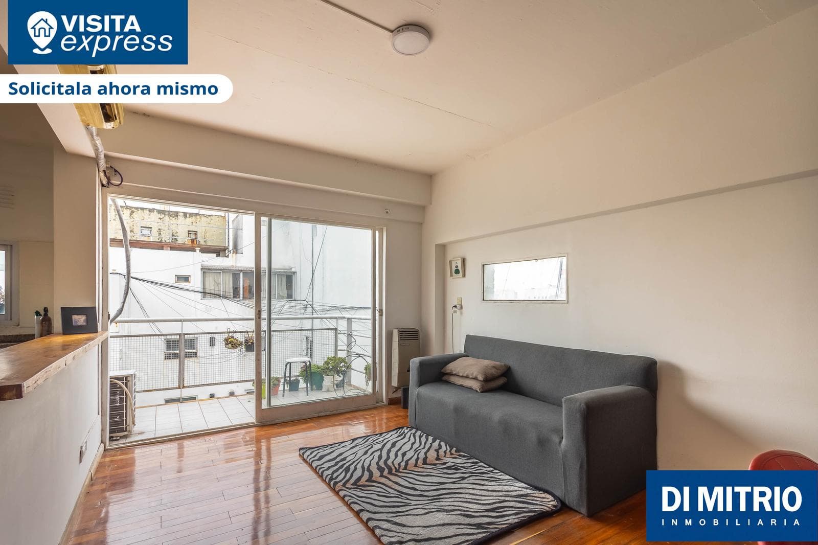2 Rooms - Balcony - Garage - San Cristobal