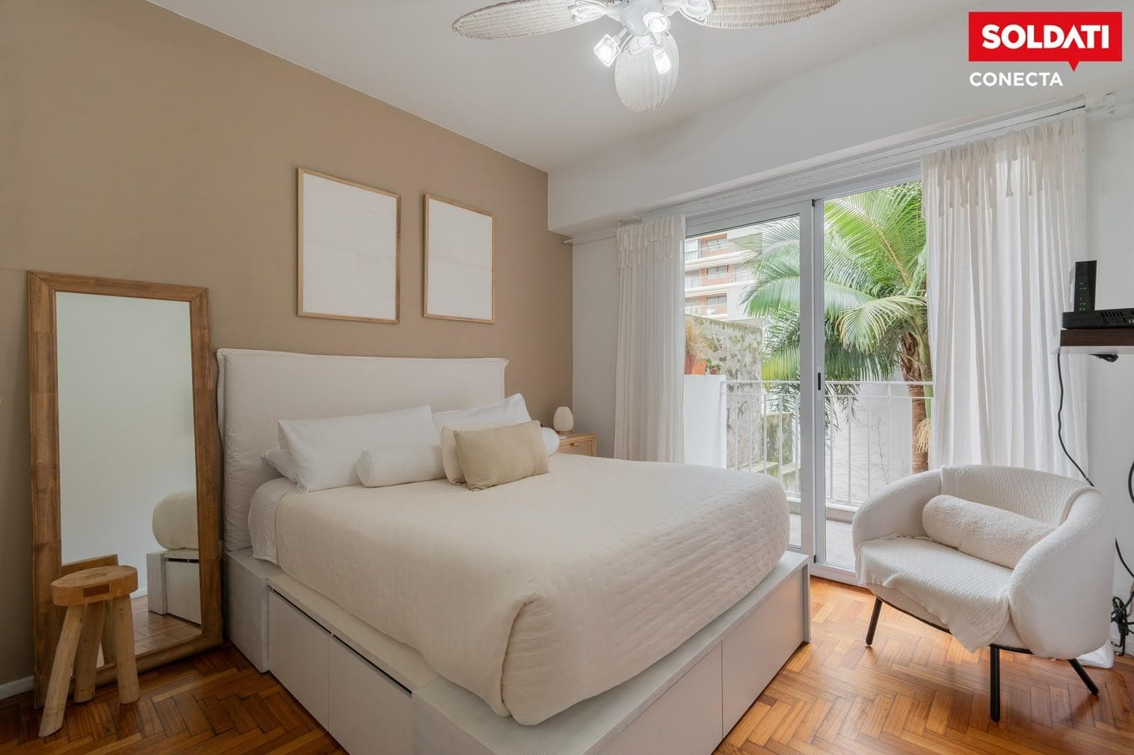 2-room apartment, fully renovated, with a balcony in Nuevo Palermo—ideal for professionals