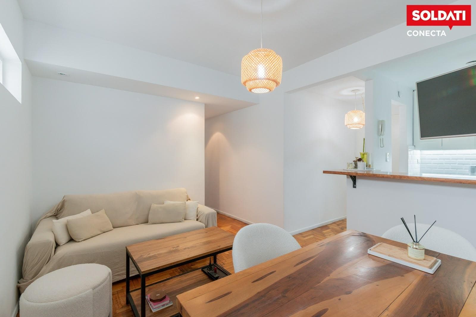 2-room apartment, fully renovated, with a balcony in Nuevo Palermo—ideal for professionals