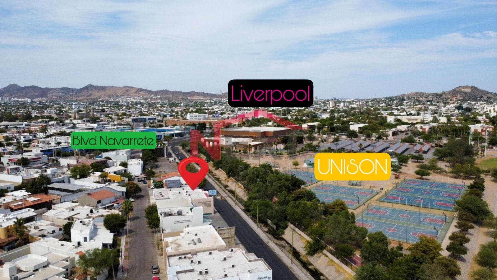 BUILDING FOR SALE IN THE VALLE ESCONDIDO NEIGHBORHOOD IN HERMOSILLO, SONORA.