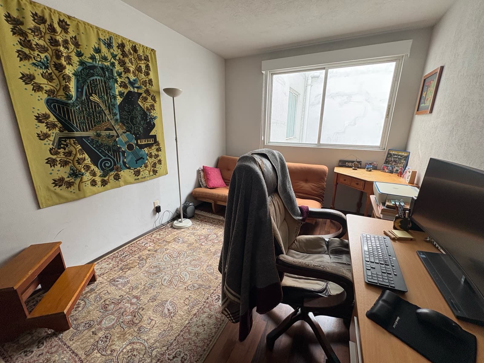 Furnished and fully equipped apartment for rent in San Jerónimo Aculco, near Plaza Artz