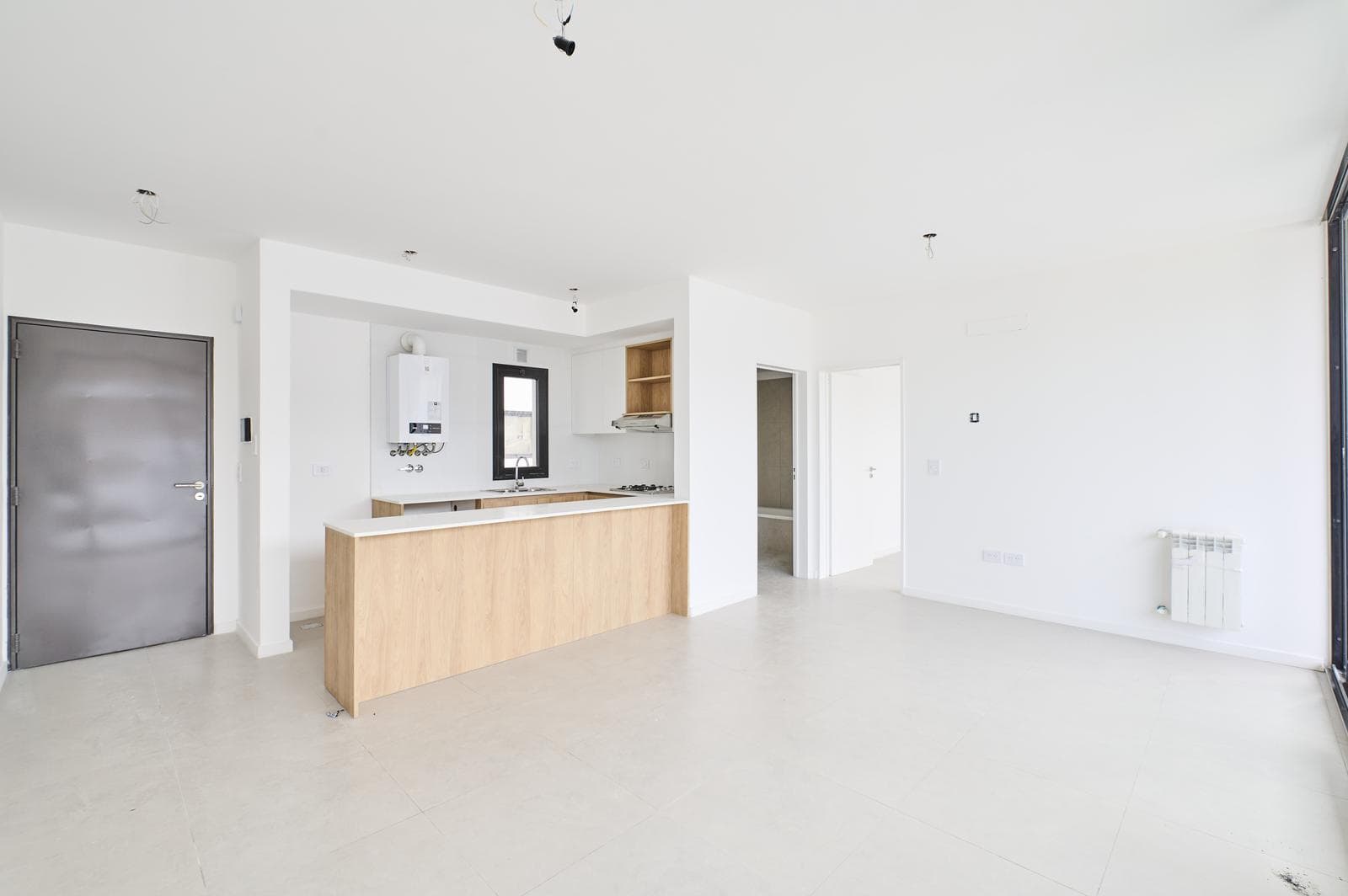 2-room apartment for sale in Saavedra—brand new—optional parking space