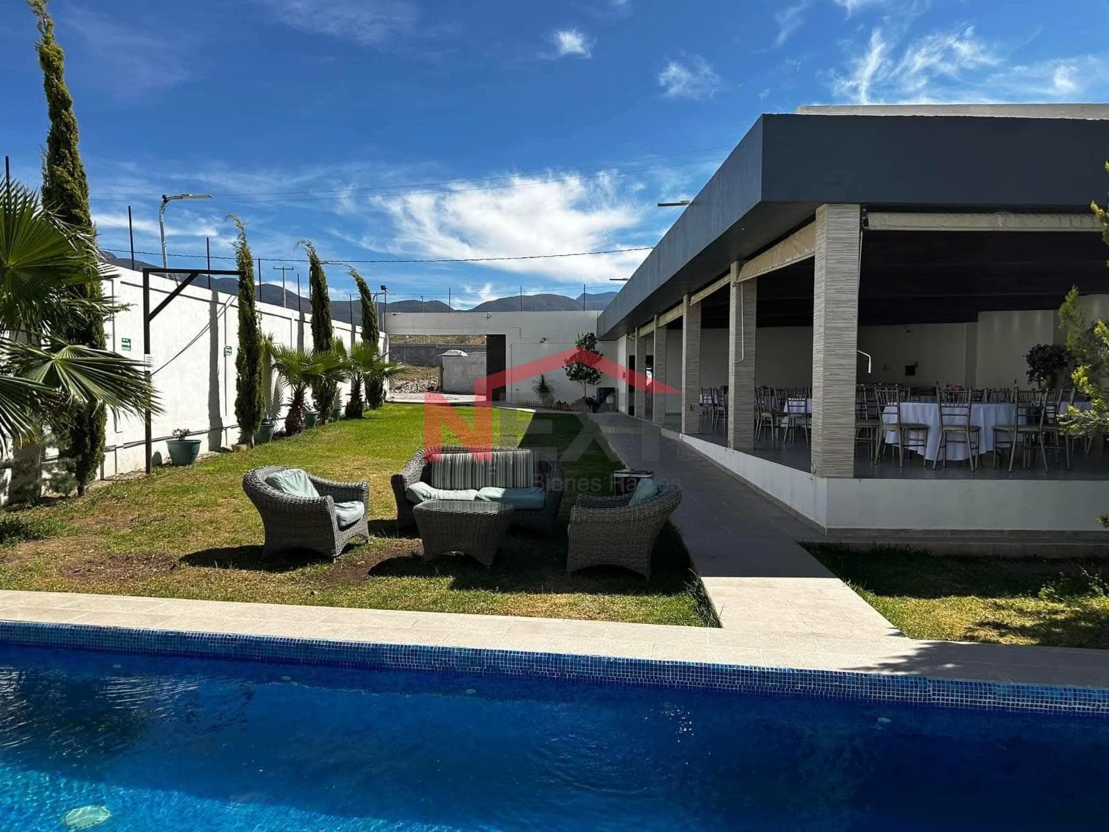 LAND FOR SALE WITH A PALAPA AND A POOL