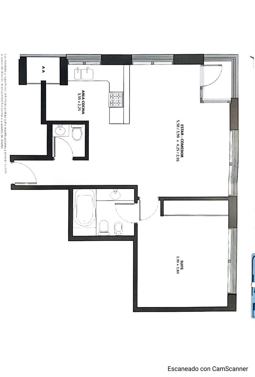 2-Room Furnished Apartment for Rent in Torres del Yacht, Puerto Madero | High Floor with Unobstructed View and Parking Space
