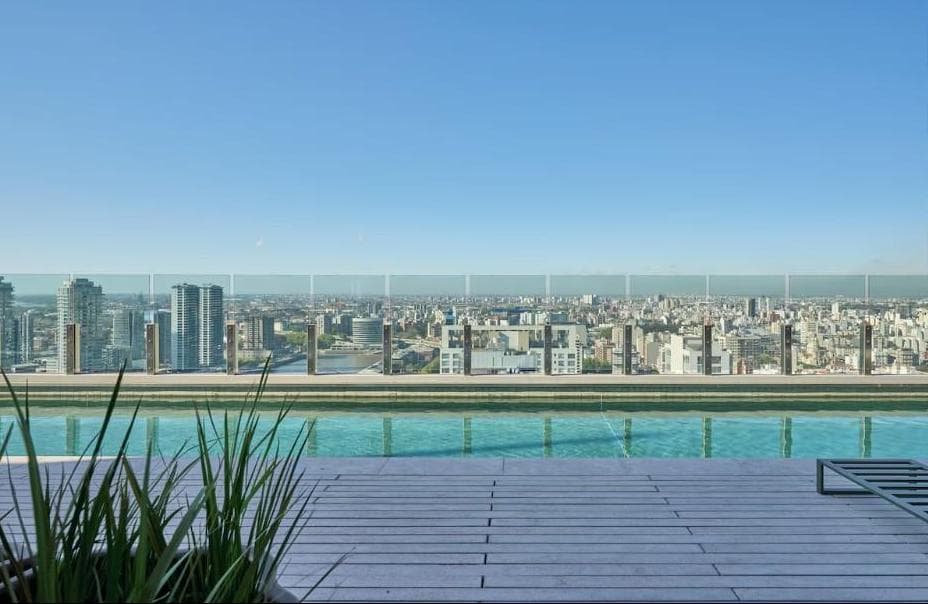 3-Room Apartment for Rent in Puerto Madero, Fully Furnished with Parking Space in the Quartier del Bajo Neighborhood