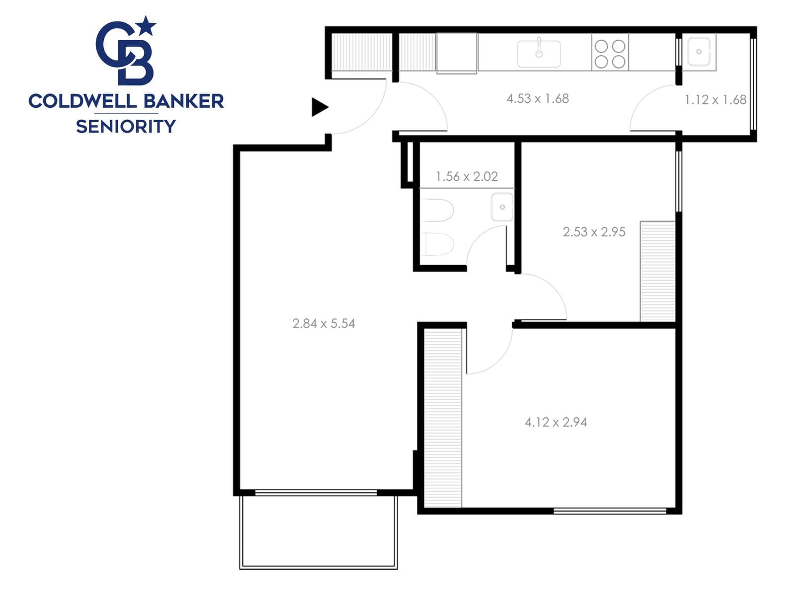 FOR SALE: Bright 3-bedroom apartment on a high floor in downtown Ramos Mejía!