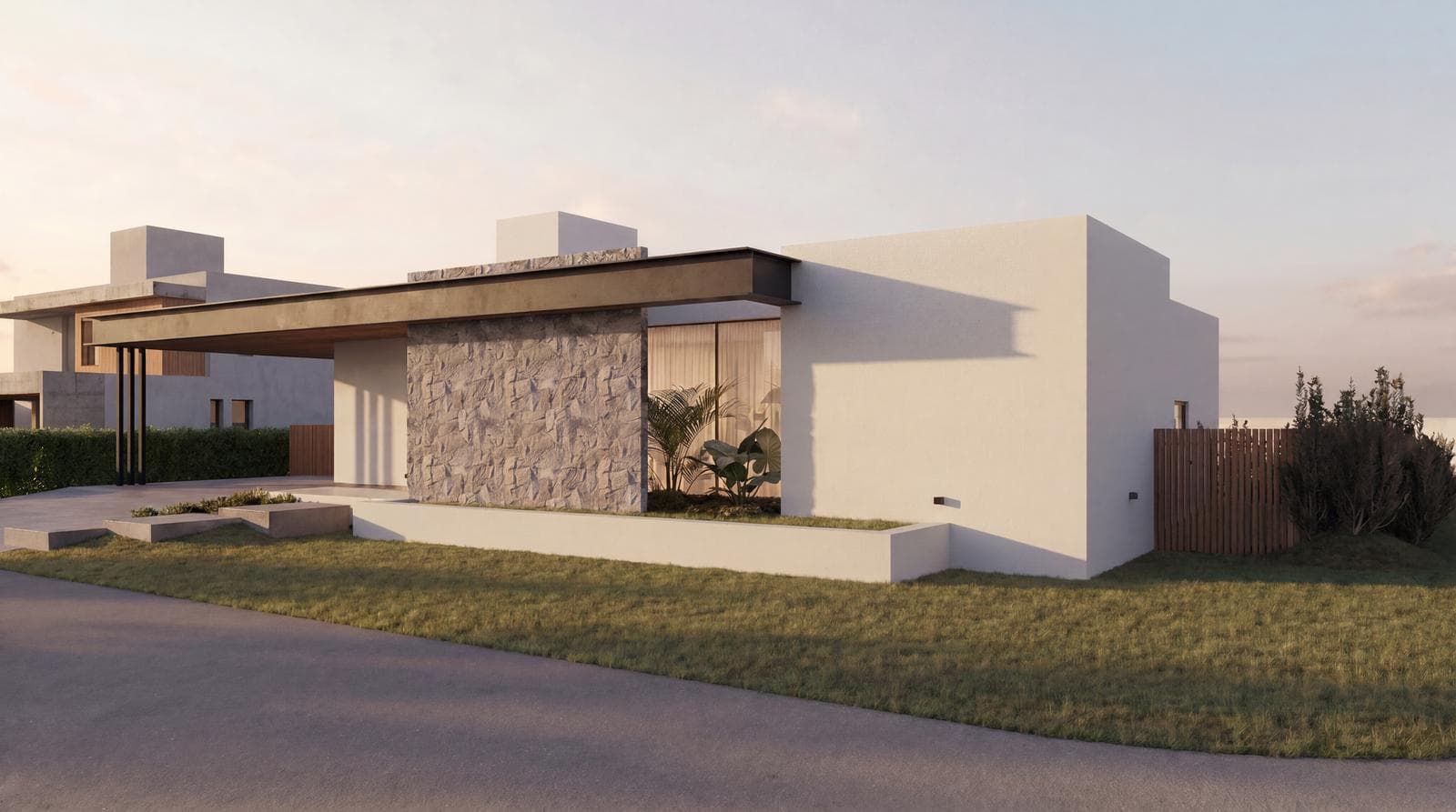 Single-story house with 3 bedrooms in Vida, a gated community on the main street