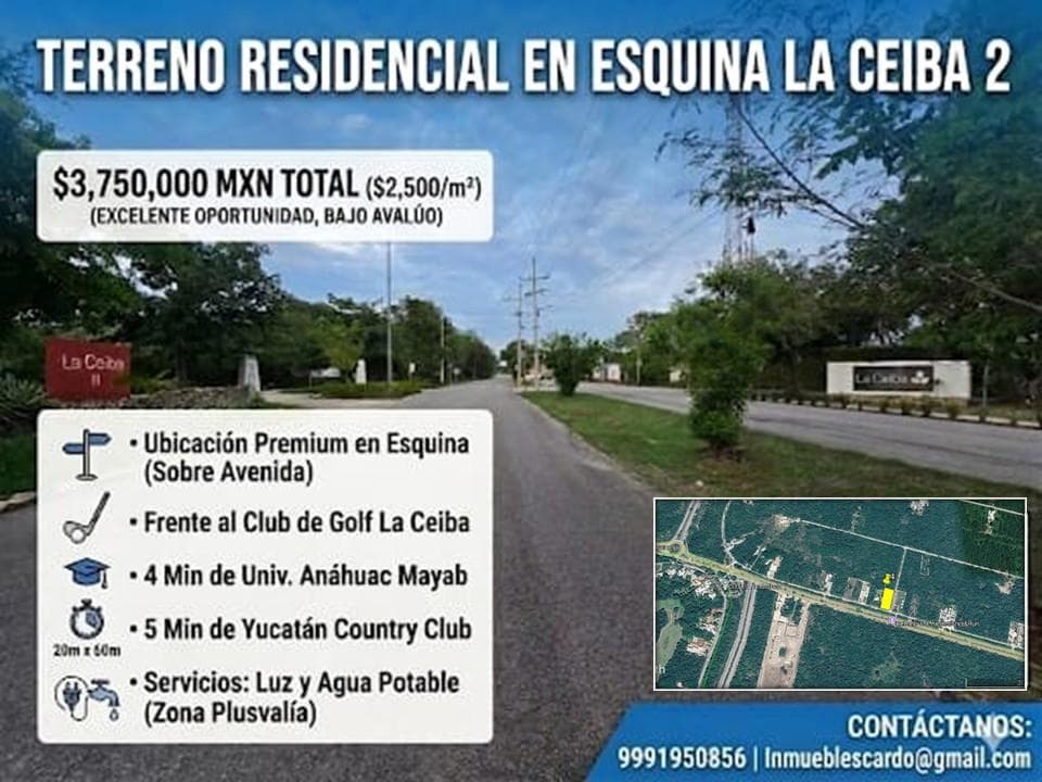 Residential Corner Lot on the Avenue in La Ceiba 2