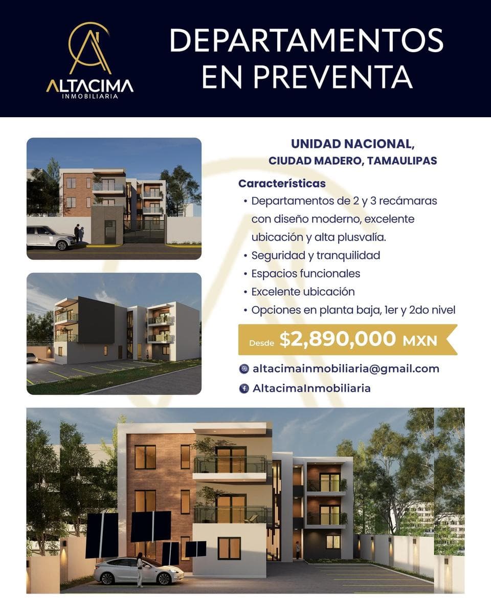 Apartment in Unidad Nacional