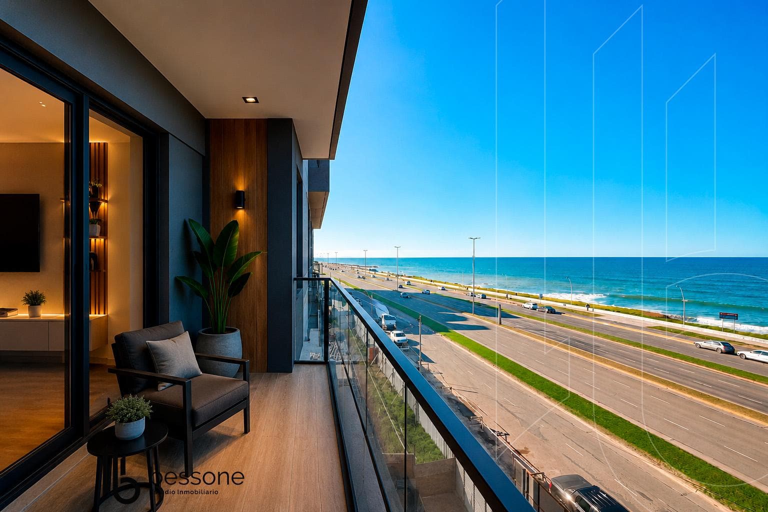 OCEAN-VIEW APARTMENT IN POZO, MAR DEL PLATA