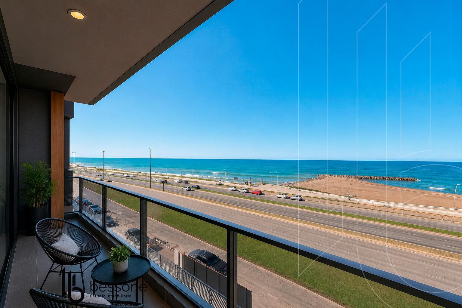 OCEAN-VIEW APARTMENT IN POZO, MAR DEL PLATA