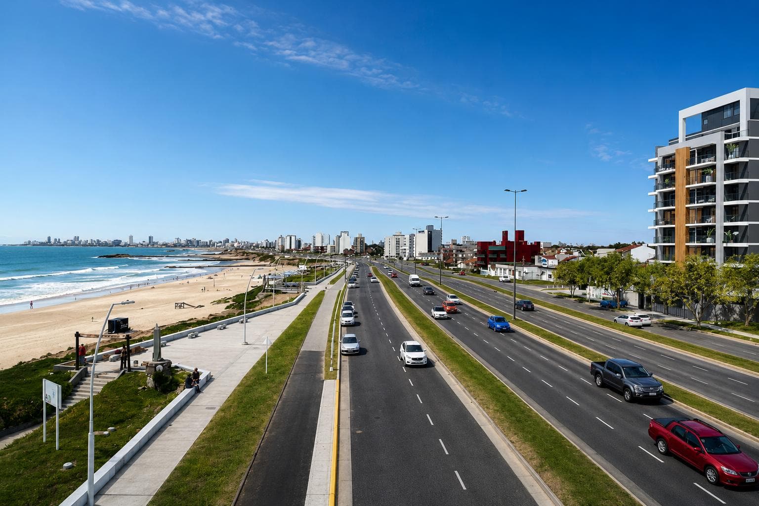 OCEAN-VIEW APARTMENT IN POZO, MAR DEL PLATA