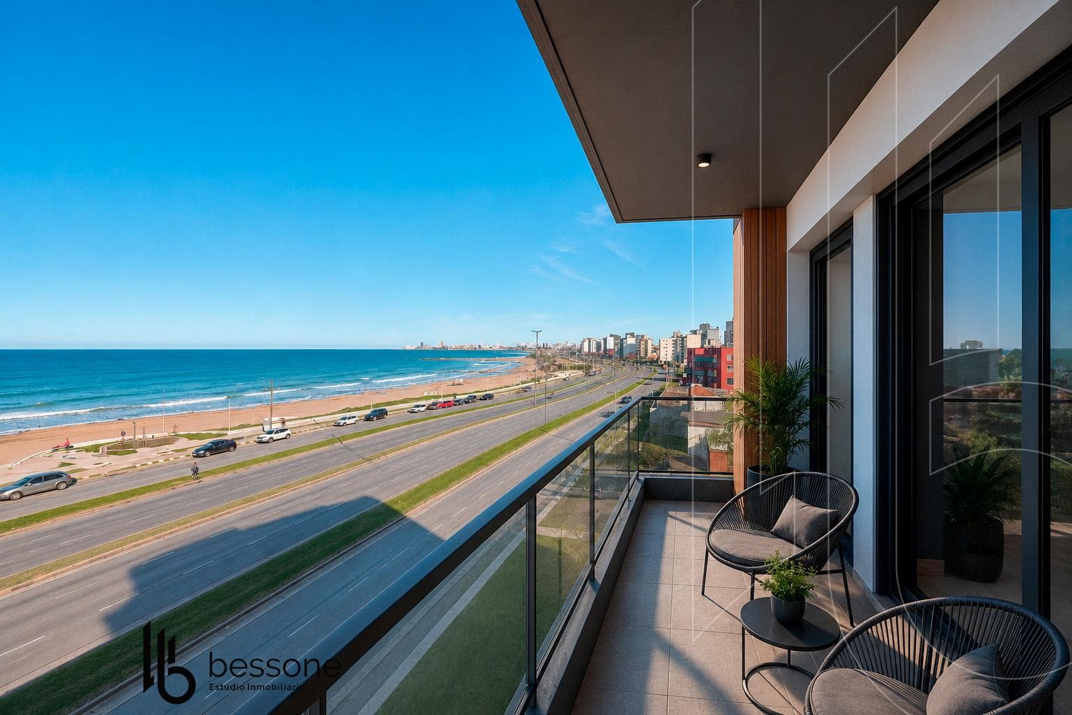OCEAN-VIEW APARTMENT IN POZO, MAR DEL PLATA