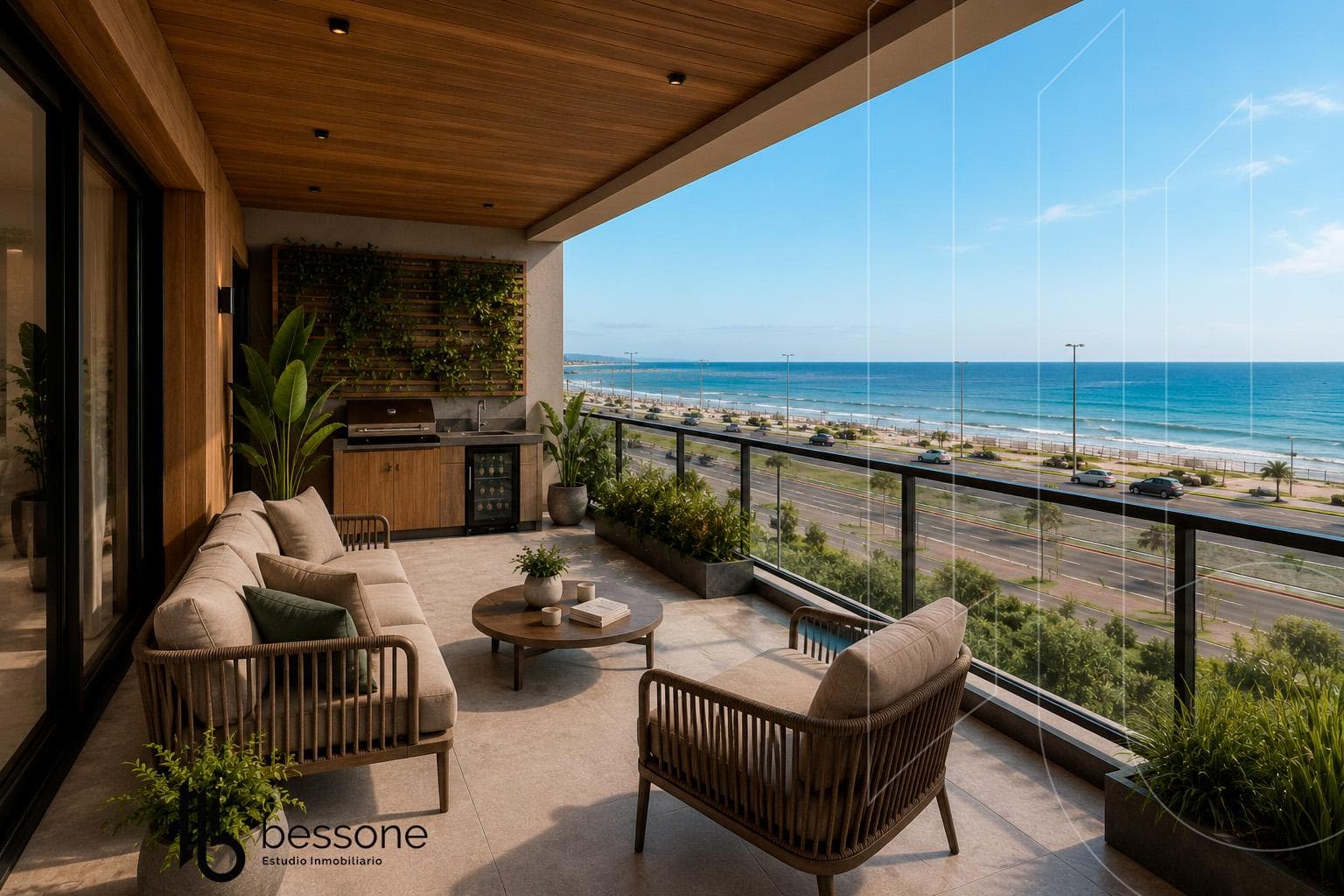 OCEAN-VIEW APARTMENT IN POZO, MAR DEL PLATA