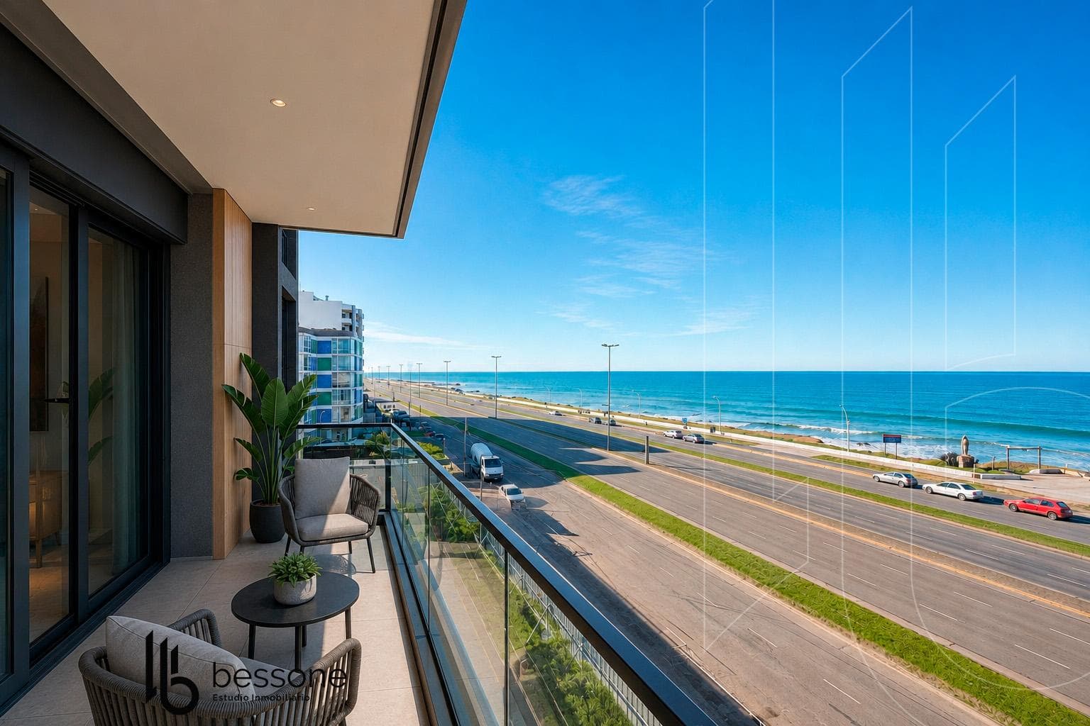 OCEAN-VIEW APARTMENT IN POZO, MAR DEL PLATA