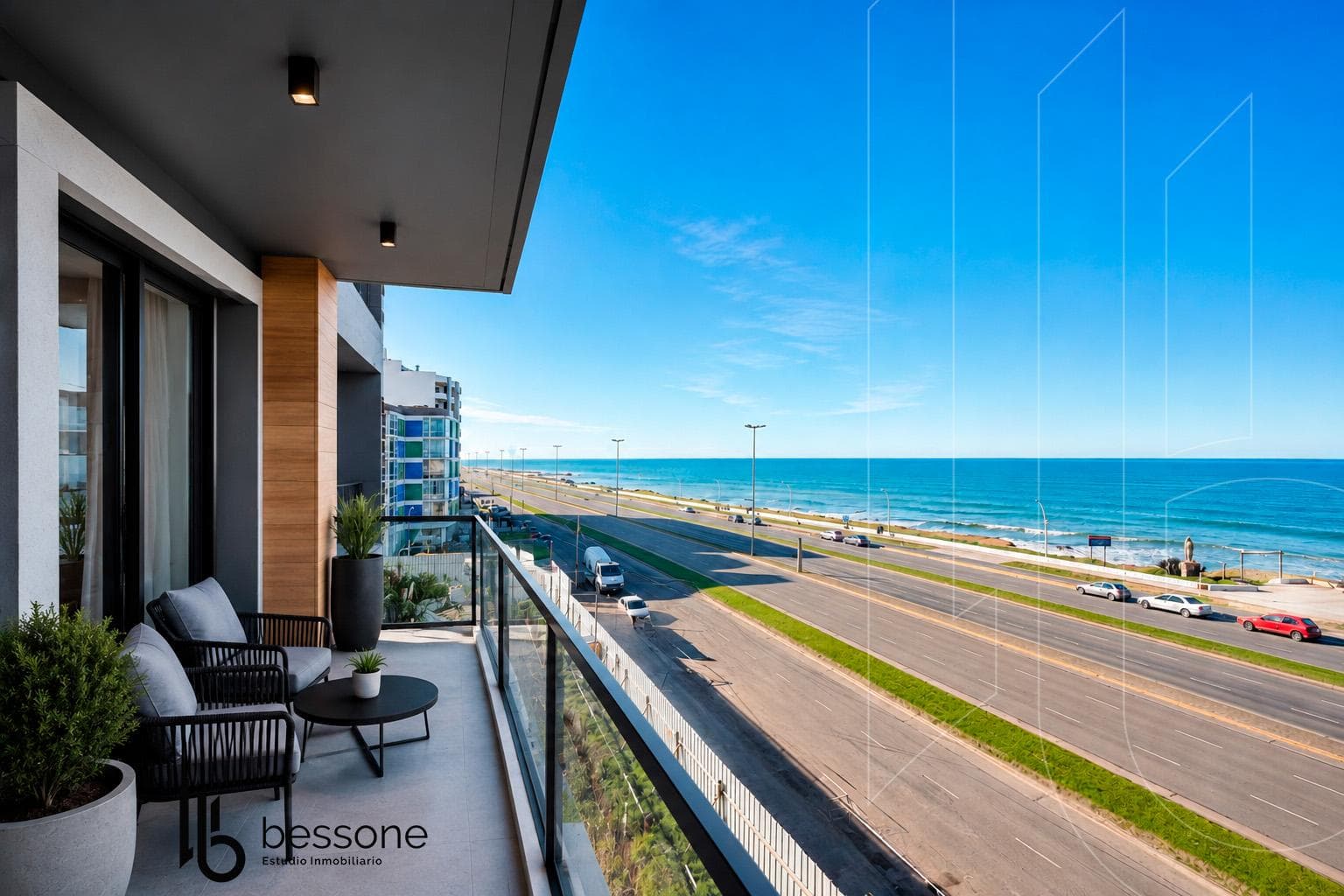 OCEAN-VIEW APARTMENT IN POZO, MAR DEL PLATA