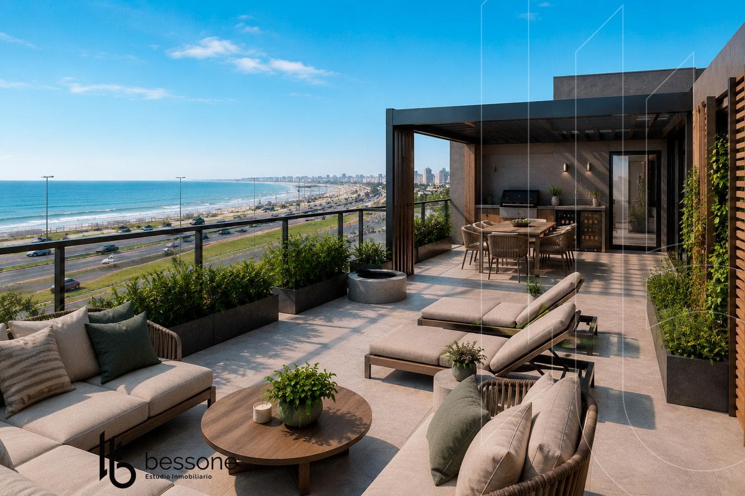 OCEAN-VIEW APARTMENT IN POZO, MAR DEL PLATA