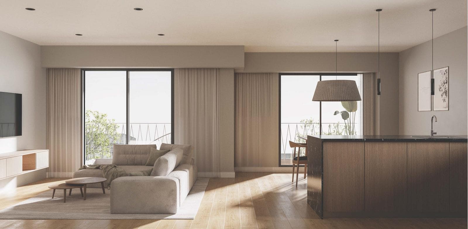 For Sale/Financing: One-Bedroom Apartment with Balcony and Amenities. Lourdes