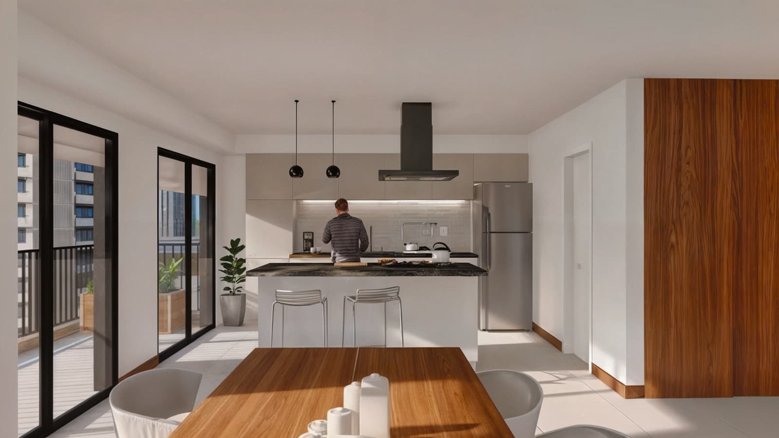 For Sale/Financing: Two-Bedroom Apartments in an Exclusive Building Under Construction. Downtown