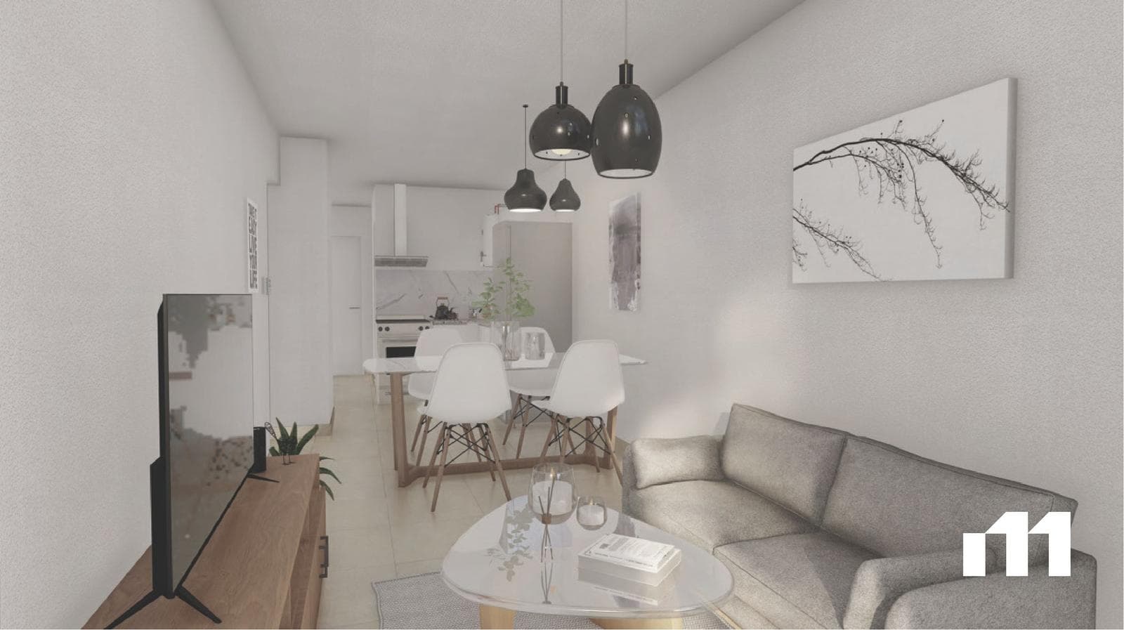 For Sale/Financing: Two-Bedroom Apartments in an Exclusive Building Under Construction. Downtown