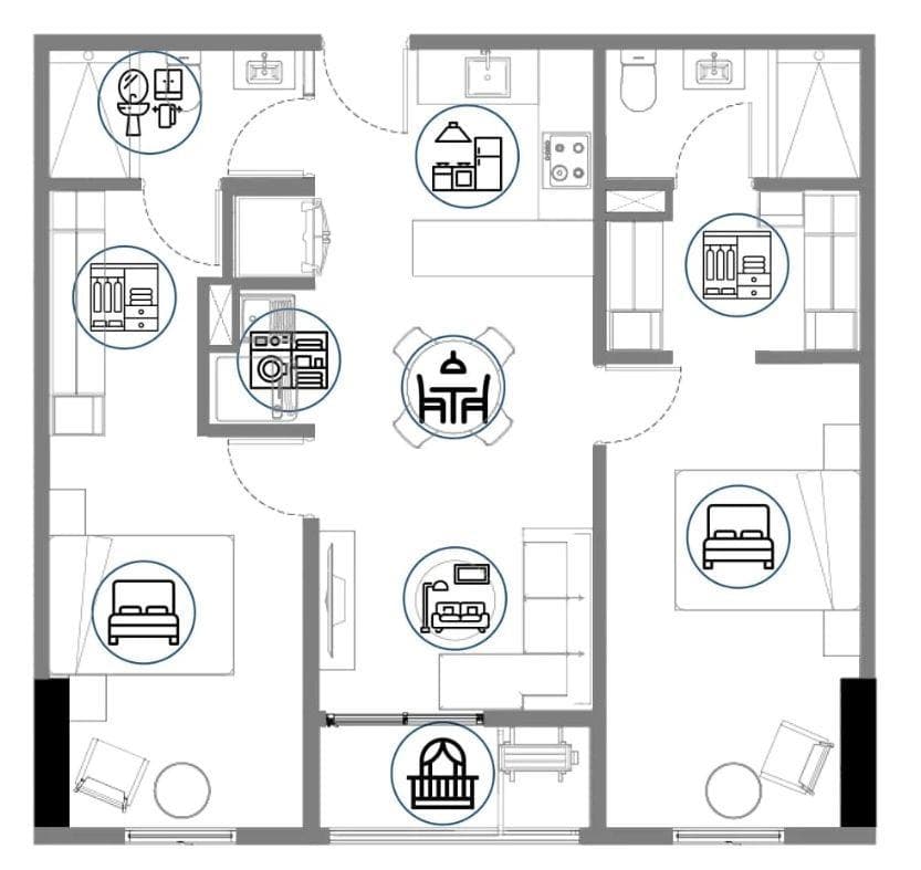 Brand-new apartment for RENT in the Chepevera neighborhood