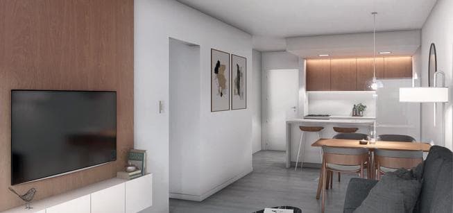 FOR SALE - Studio apartment under construction. Downtown, Rosario.