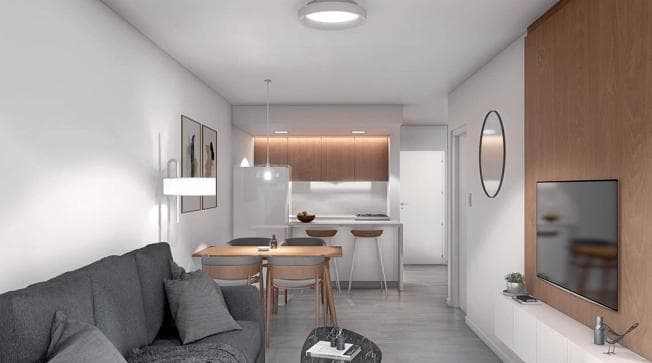 FOR SALE - Studio apartment under construction. Downtown, Rosario.