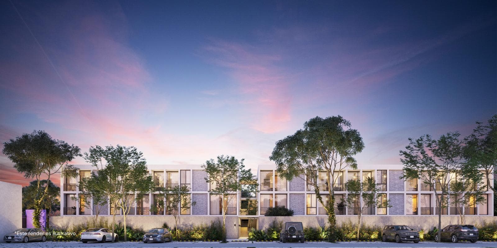 Departamento en venta Temozon Palmer Living