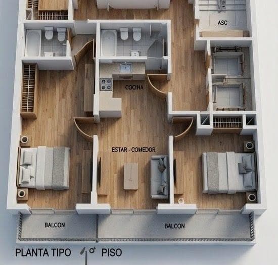 3-ROOM APARTMENT FOR SALE WITH GARAGE IN VILLA LURO