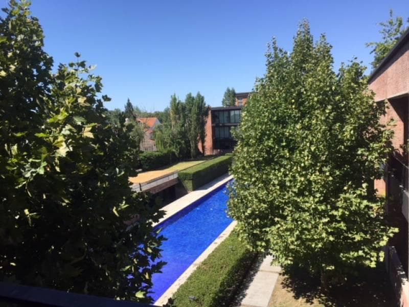 Unique two-bedroom apartment with a view of the pool in San Isidro Loft—garage, storage unit, and amenities