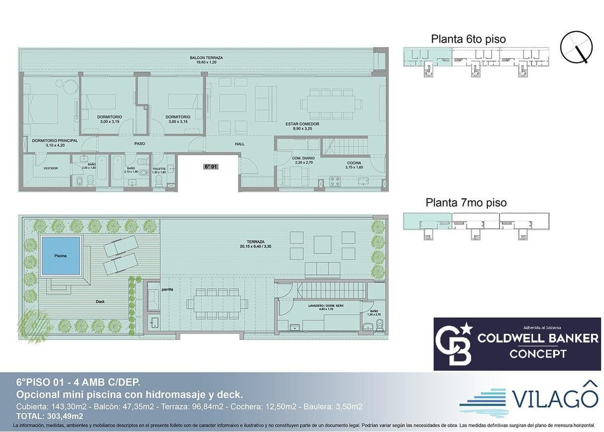 VILAGO 3-Bedroom Duplex for Sale with Living Room, Terrace, and Pergola - Garage and Storage Room - NORDELTA