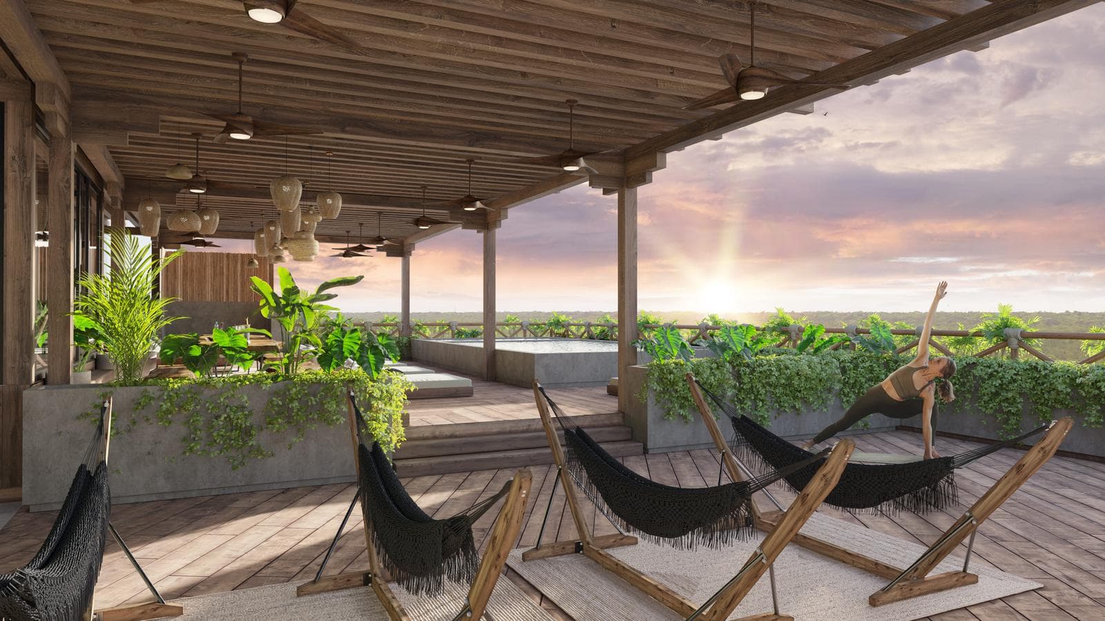 Beautiful 1-Bedroom Apartment in an Oceanfront Building for Sale in Bahía Tankah, Tulum P4043