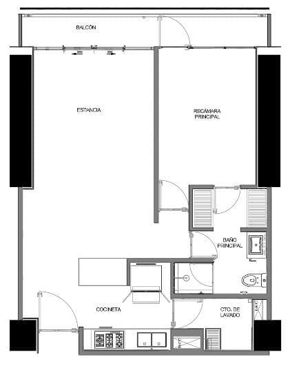 Departamento en Santa Fe Cuajimalpa