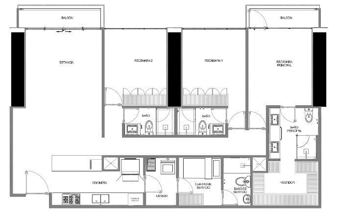 Apartment in Santa Fe, Cuajimalpa