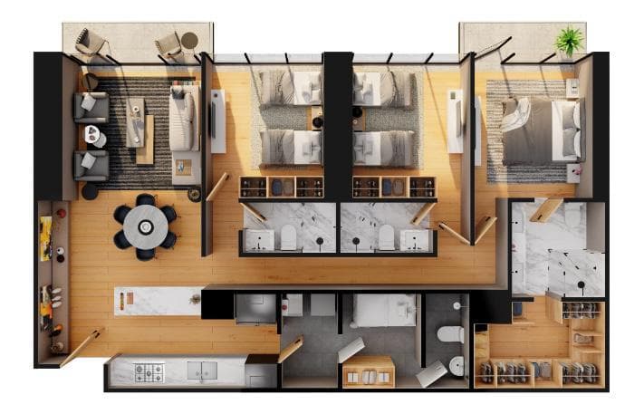 Apartment in Santa Fe, Cuajimalpa